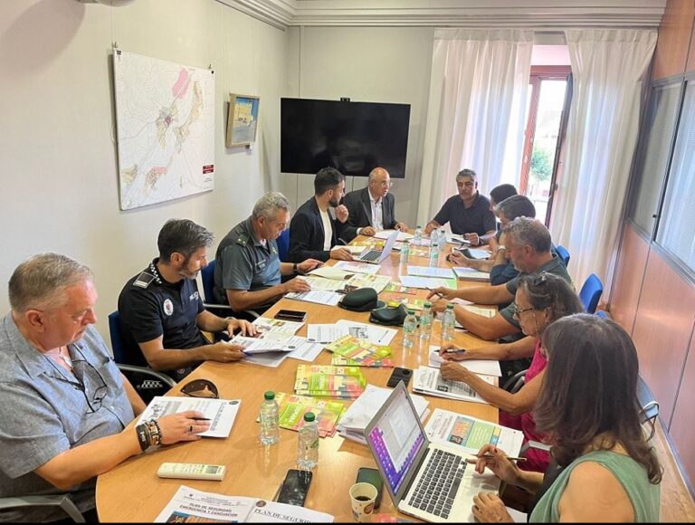 Simancas prepara el operativo de seguridad para los festejos taurinos, la Semana Cultural y el festival Los 40 Summer Live