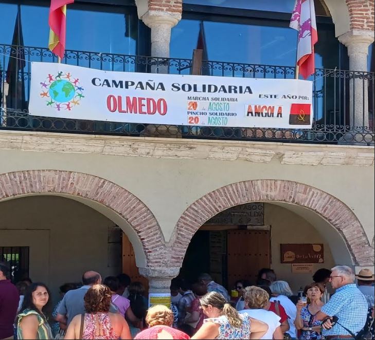 Olmedo celebra 30 años de solidaridad con una campaña dedicada a la educación en Angola