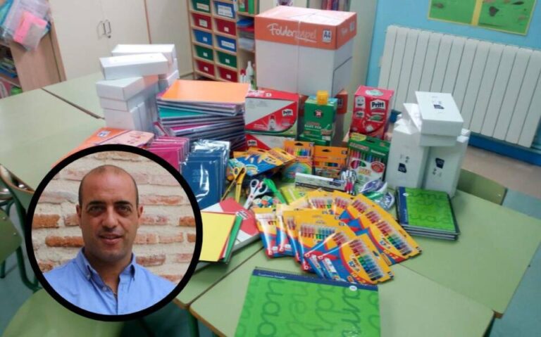 Bobadilla comprará todo el material escolar y libros de texto del alumnado de su CRA 