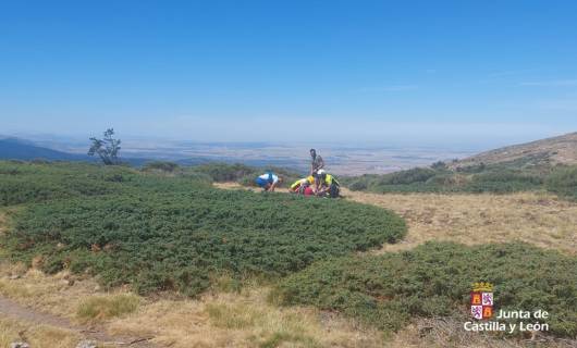 Rescate en Peñalara: Auxilian a un hombre lesionado en la vertiente segoviana de la Sierra de Guadarrama