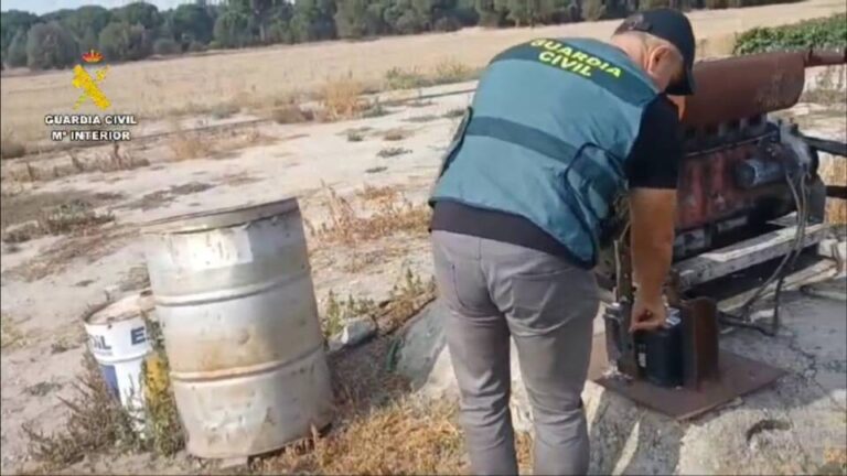La Guardia Civil desarticula un grupo criminal dedicado al robo de gasoil en explotaciones agrícolas