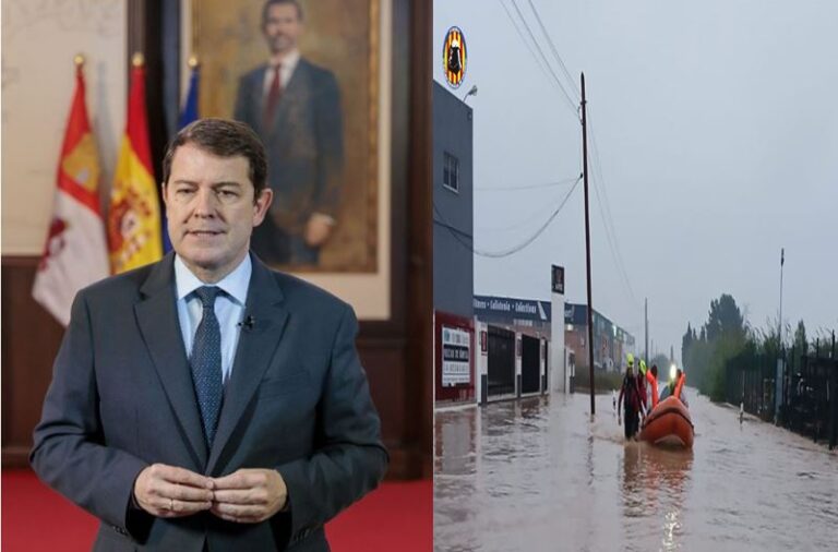 Castilla y León muestra su solidaridad y envía ayuda a las comunidades afectadas por la DANA