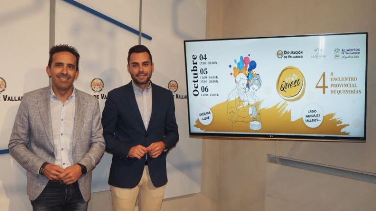 Valladolid celebra el IV Encuentro de Queserías ‘Vallaqueso’ con catas y actividades del 4 al 6 de octubre