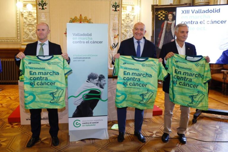 Valladolid acoge la XIII Marcha Contra el Cáncer el próximo 27 de octubre