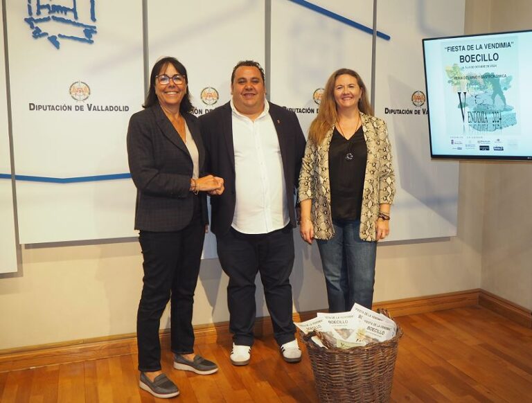 La Diputación de Valladolid presenta la «Fiesta de la Vendimia» de Boecillo