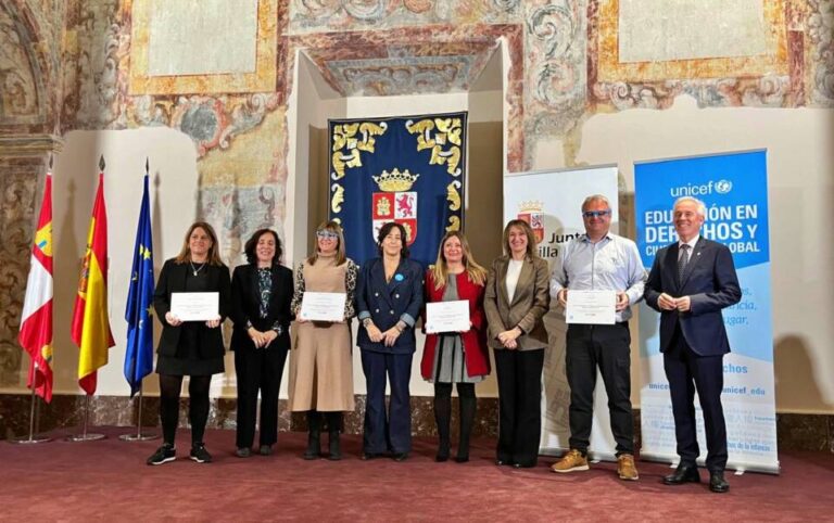 UNICEF reconoce por su labor a un centro educativo de Tordesillas