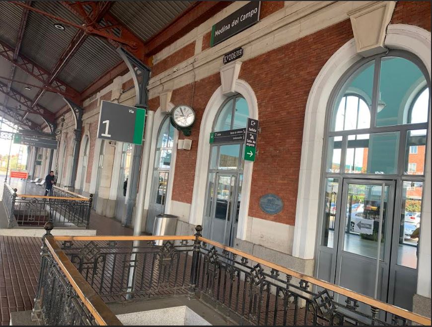 Estación tren Medina del Campo