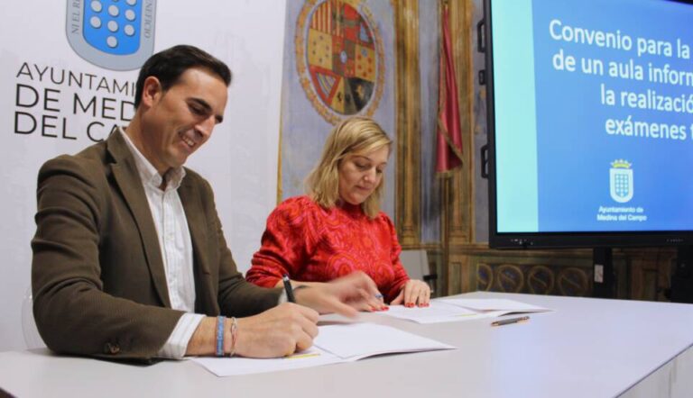 Medina del Campo, primer municipio de Castilla y León con exámenes de conducir teóricos informatizados
