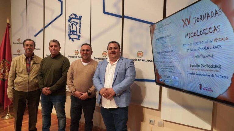 La Diputación de Valladolid presenta las XV Jornadas Micológicas de Boecillo