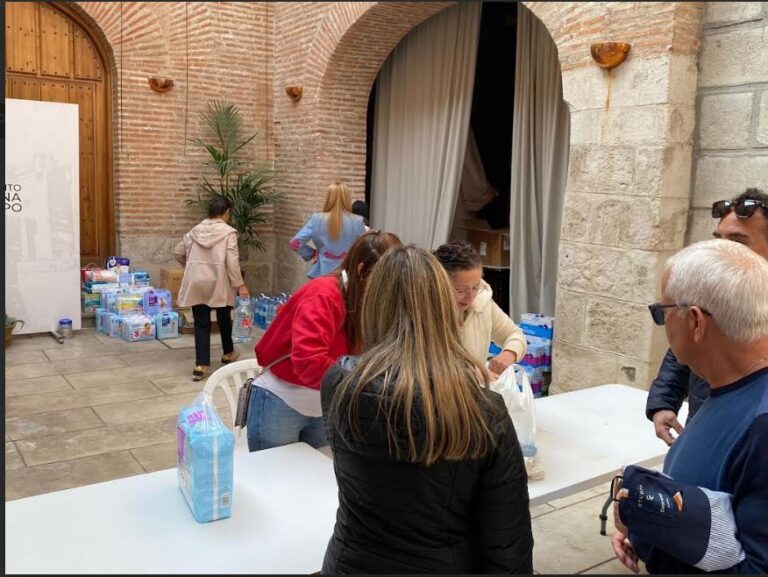 Medina del Campo tiende la mano a las zonas afectadas por la DANA