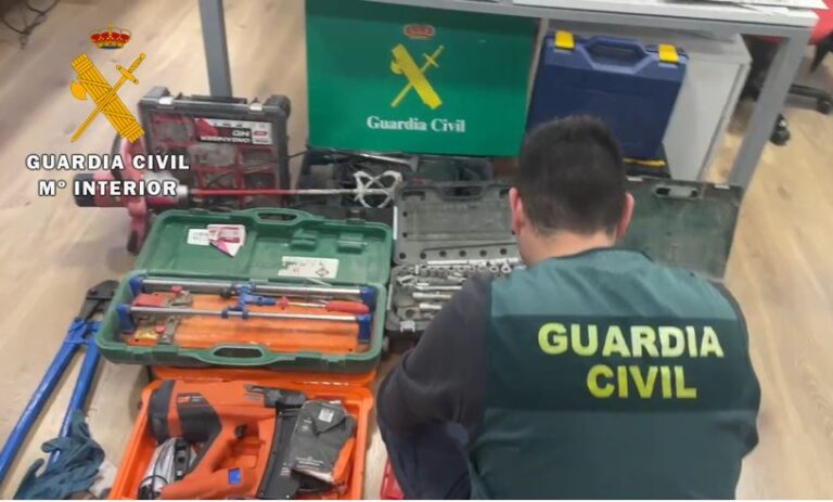 Desarticulado un grupo criminal dedicado al robo en vehículos en Castilla y León