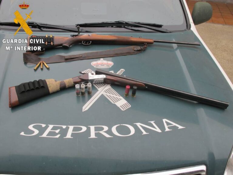 La Guardia Civil sorprende a un cazador furtivo en Sobradillo (Salamanca)