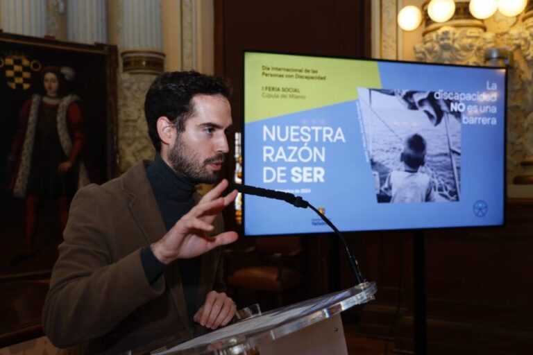 El Ayuntamiento de Valladolid organiza la I Feria Social ‘Nuestra Razón de Ser’ por el Día Internacional de las Personas con Discapacidad