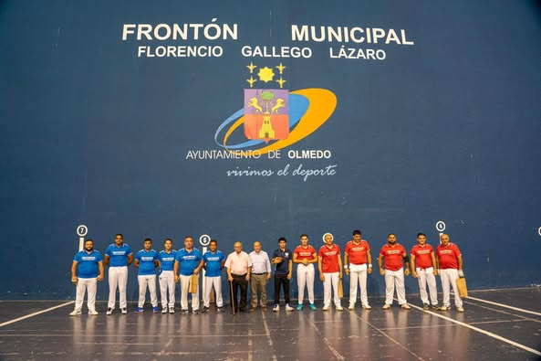 El «Club de Pelota Olmedo» consigue el pase a la final del Campeonato de Castilla y León de Mano