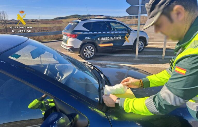 Detenido en Palencia por tráfico de drogas y huida a gran velocidad en la A-67