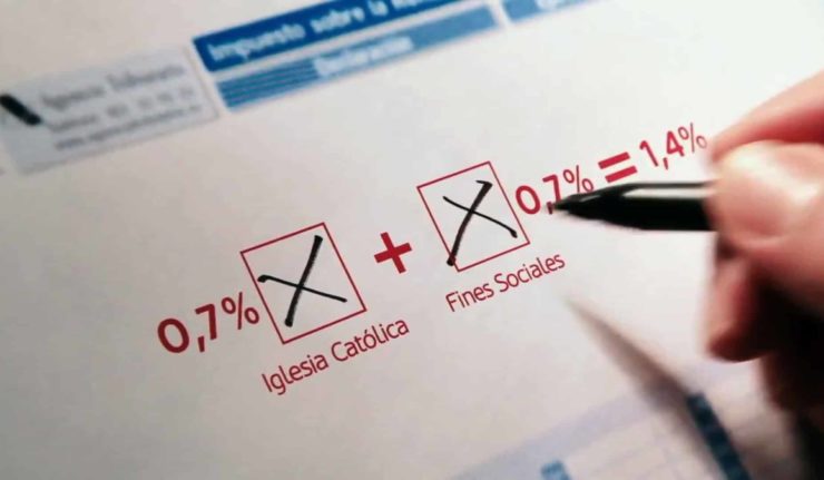 Aumenta el apoyo a la Iglesia en la declaración de la Renta