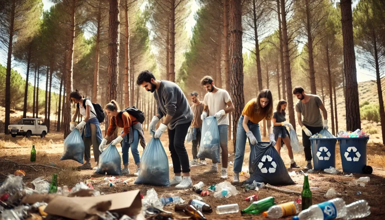 Más de 700 voluntarios recogen 6.000 kilos de basuraleza en Castilla y León durante la campaña ‘1m2 por el campo, los bosques y el monte’