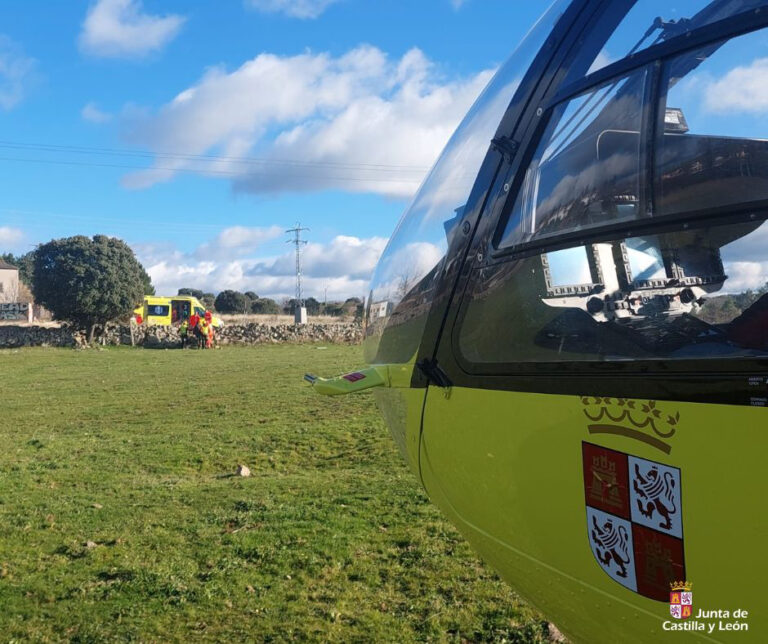 Rescatado un cazador de 20 años tras recibir un disparo de perdigones en Navalperal de Pinares (Ávila)