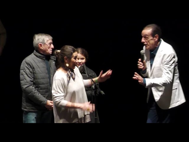 Presentación de la actualización de la app «Raíces» – Gala en el auditorio de Medina