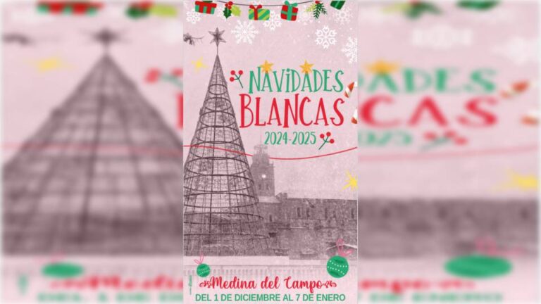 Medina del Campo inaugura la Navidad con un espectáculo de luces