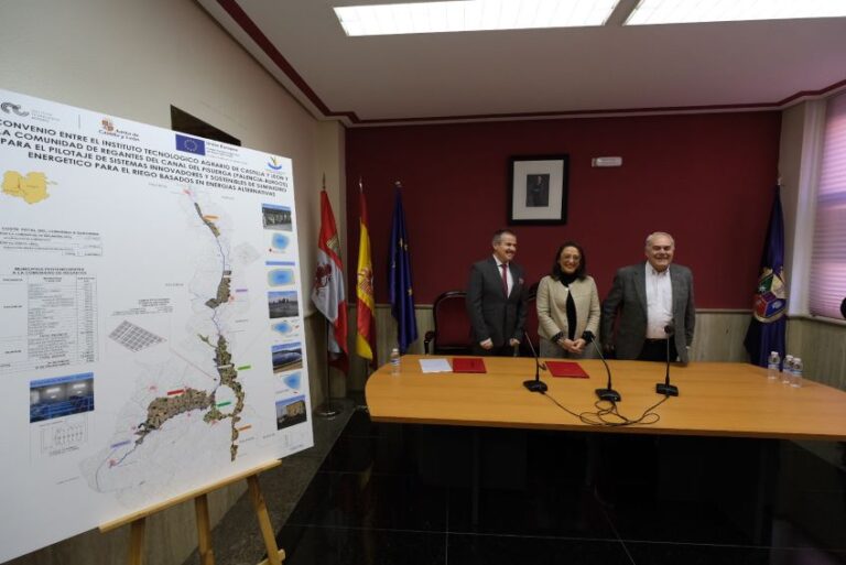 La Junta de Castilla y León amplía su plan de eficiencia energética en comunidades de regantes: alcanzará 92.300 hectáreas, un 50 % más de lo previsto
