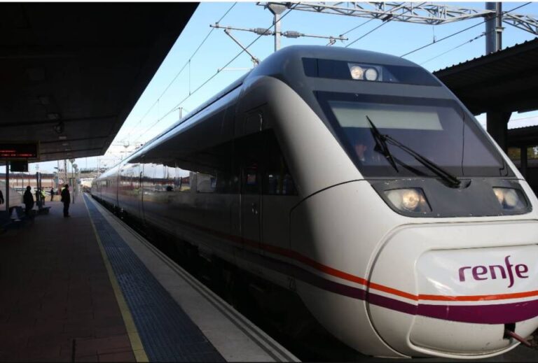 Estación tren en Castilla y León