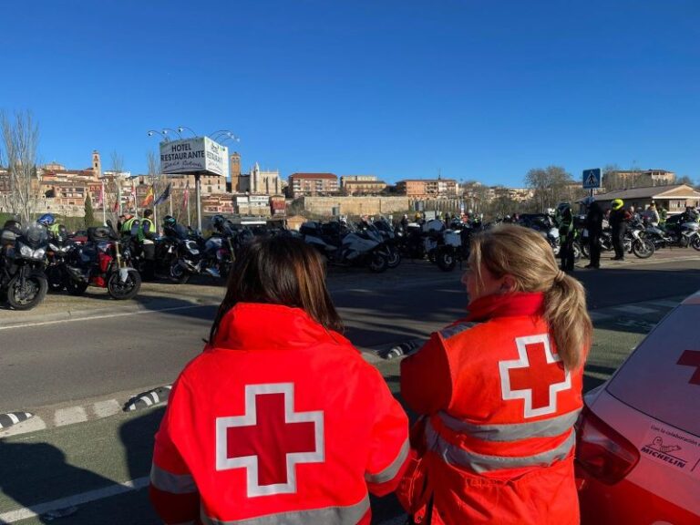 Cruz Roja garantiza la cobertura sanitaria y social en Motauros 2025 en Tordesillas