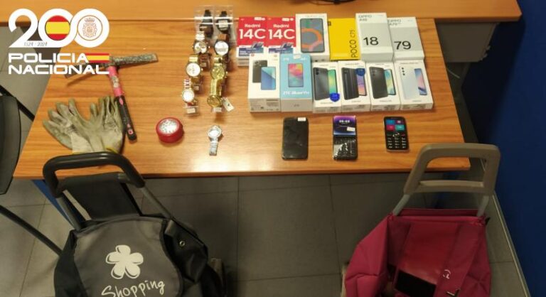 Impactante robo en Valladolid: Detienen a dos hombres tras asaltar una tienda de telefonía móvil