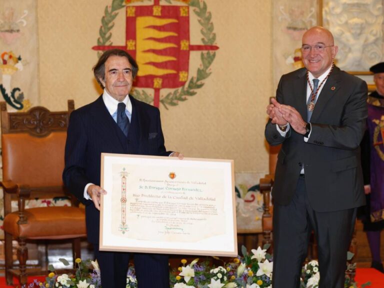 Enrique Cornejo, nombrado ‘Hijo Predilecto de Valladolid’ por su legado cultural y compromiso con la ciudad