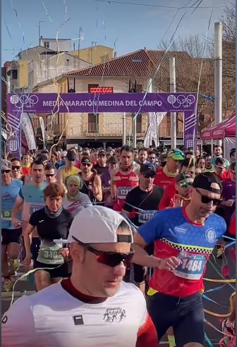 Medina del Campo celebra su 40ª Media Maratón con récord de participación y gran ambiente
