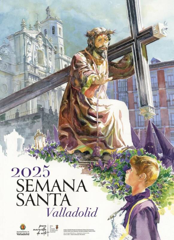 Valladolid desvela su cartel de Semana Santa 2025