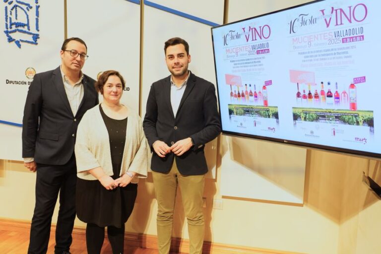 Mucientes celebra la 16ª Fiesta del Primer Vino con los mejores rosados de la DO Cigales
