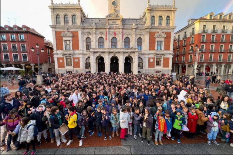 Decenas de jóvenes celebran el Día Mundial del Pensamiento Scout en Valladolid