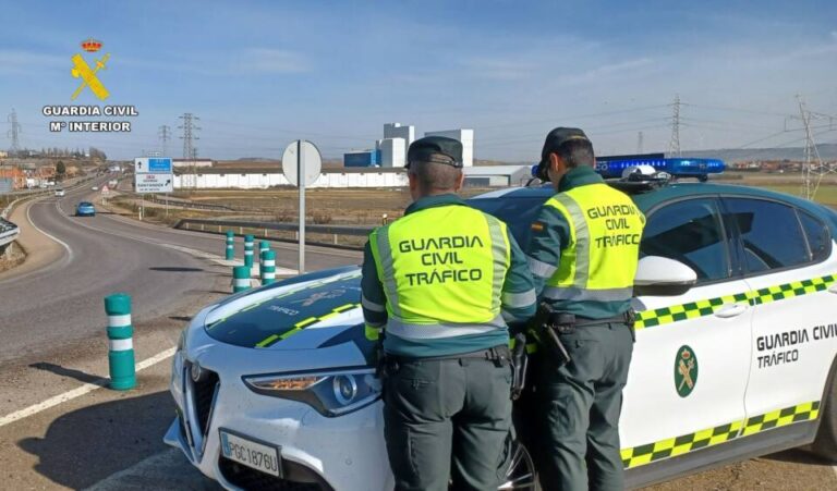 Detenido en Palencia un hombre por cometer nueve delitos contra la seguridad vial