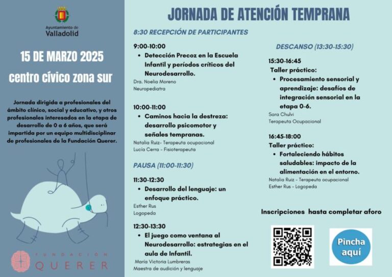 Valladolid refuerza su compromiso con la inclusión con la II Jornada de Atención Temprana