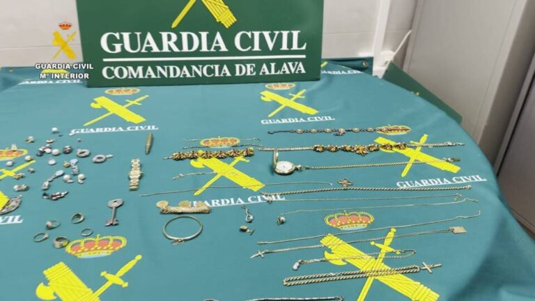 Persecución y captura en el Condado de Treviño: Guardia Civil atrapa a ladrón con joyas robadas