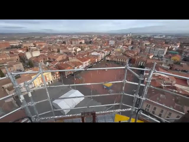 Importante inversión en la Torre de la iglesia Colegiata de Medina
