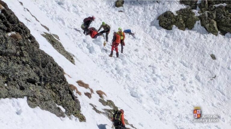 Fin de semana accidentado en Castilla y León con nueve rescates en la montaña