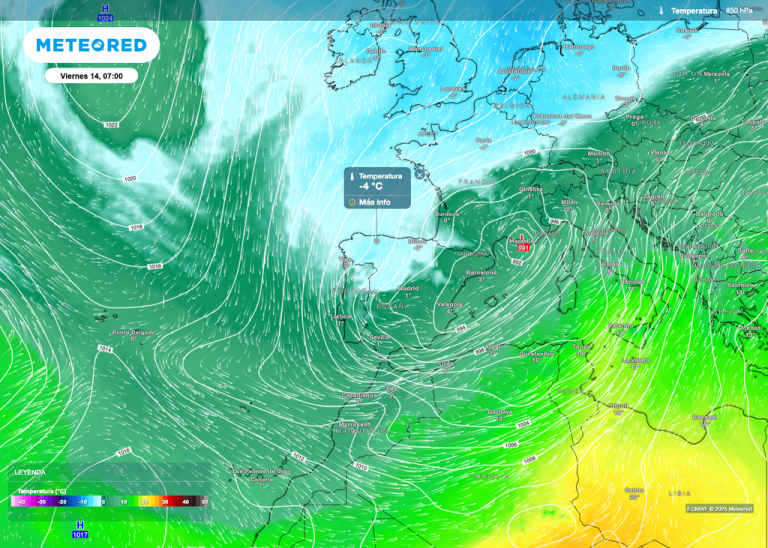 Una borrasca traerá aire ártico a España y la nieve podría volver a Castilla y León