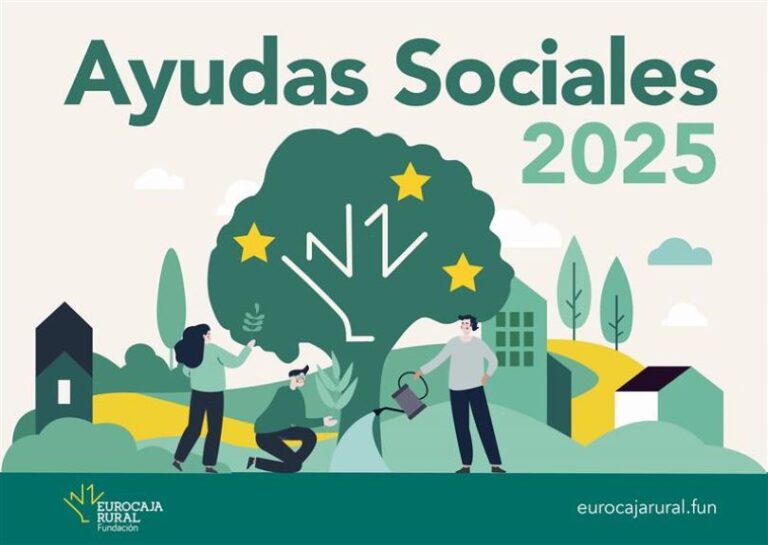 Fundación Eurocaja Rural lanza las ‘Ayudas Sociales 2025’ para apoyar proyectos que generen impacto positivo en la sociedad