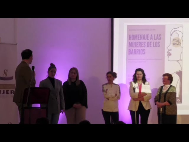 8M – Homenaje a las mujeres de los barrios de Medina