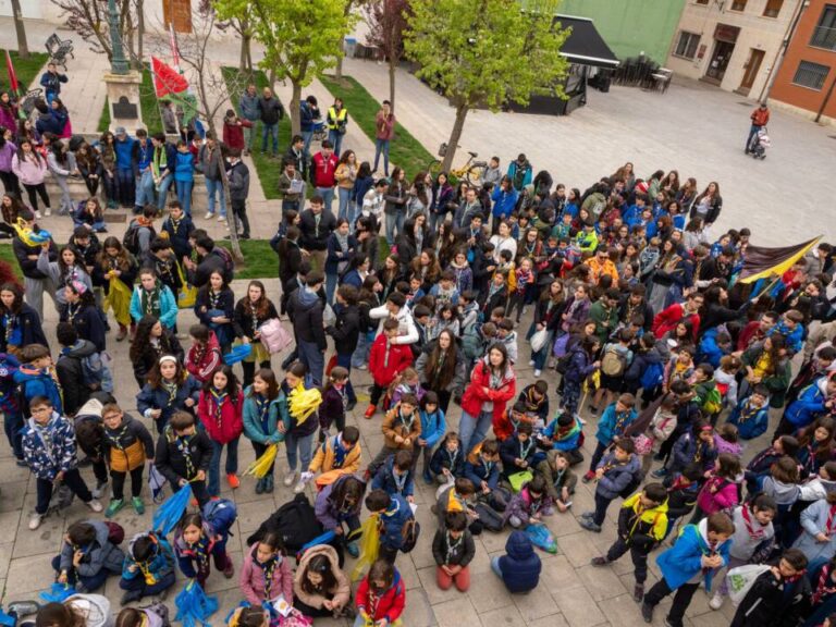 Renedo de Esgueva acoge a más de 500 jóvenes en el San Jorge Scout