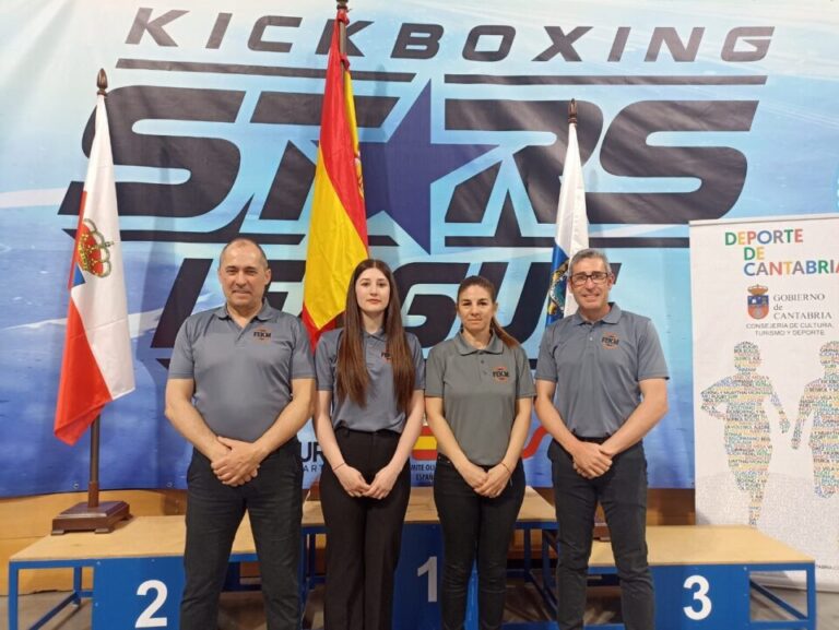 Cuatro medinenses ejercen de árbitros en la Liga Nacional de Kickboxing en Santander