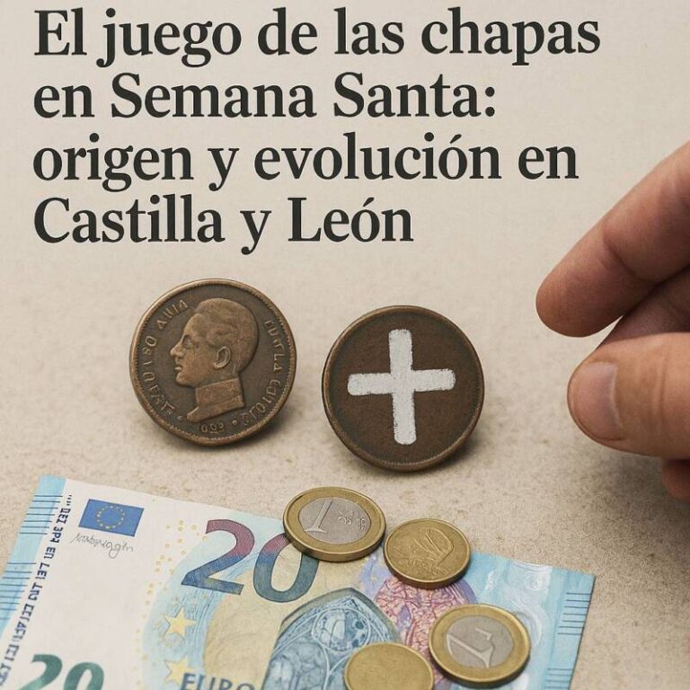 El juego de las chapas en Semana Santa: origen y evolución en Castilla y León