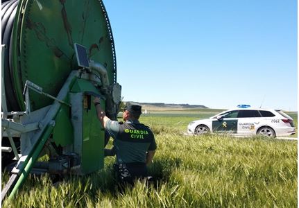 Golpe al robo de cobre en Valladolid: Detenido un hombre tras saquear explotaciones agrícolas en Cabezón de Pisuerga y Cigales
