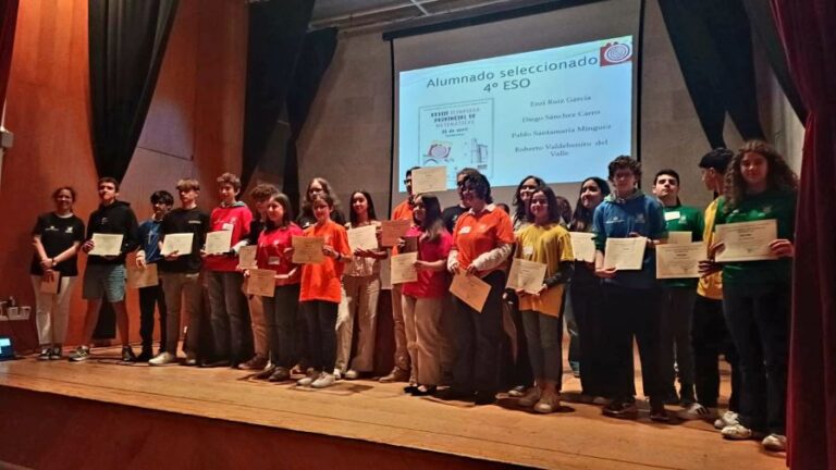 Tordesillas se convierte en el epicentro del talento joven en la Olimpiada Matemática Provincial