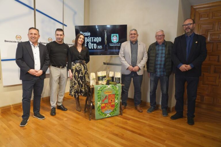 Tudela de Duero celebra la 41ª Feria del Espárrago y la Artesanía con la Universidad de Valladolid como Premio Espárrago de Oro 2025