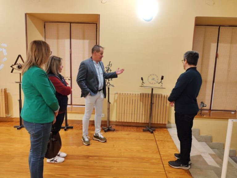 El escultor tordesillano Lolo Sancho presenta la exposición «El arte no es crear, es sentir»