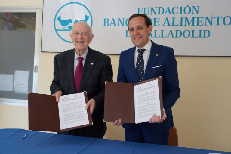 La Diputación de Valladolid renueva su compromiso con el Banco de Alimentos con una ayuda de 90.000 euros en 2025