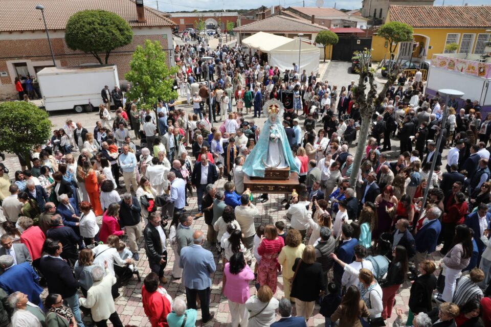 Valdestillas procesión virgen del Milagro